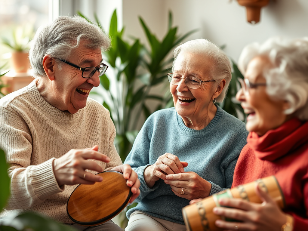 A Música como Ferramenta Terapêutica para&nbsp;Idosos